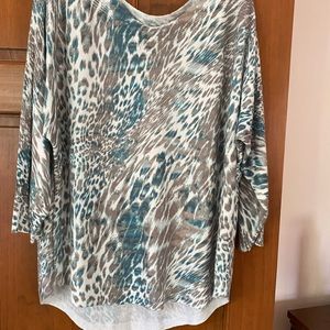 Chico’s Touch of Cashmere Boatneck Pullover